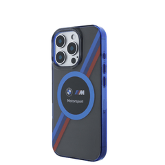 BMW MOTORSPORT-Magsafe IPhone 16 Pro Max Black Printed Case