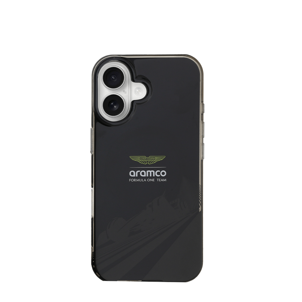 ASTON MARTIN-Aramco F1-Magsafe IPhone 16 Black Case