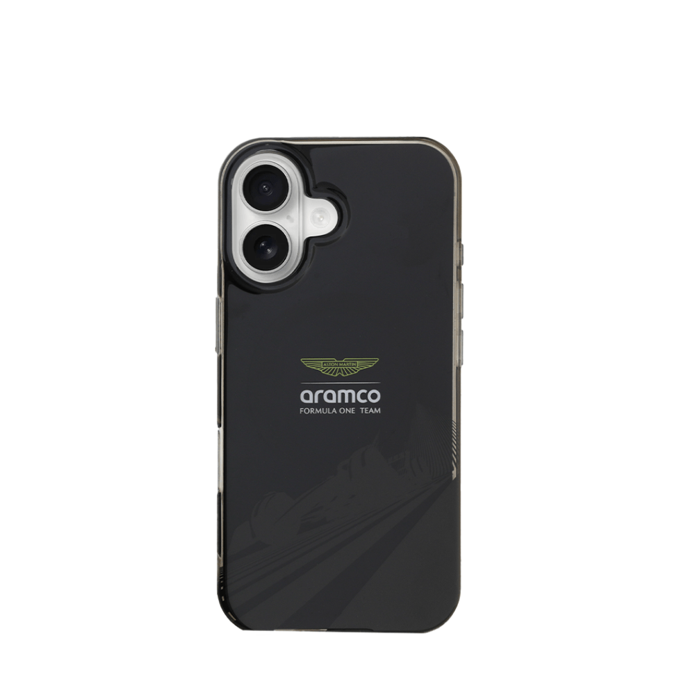 ASTON MARTIN-Aramco F1-Magsafe IPhone 16 Black Case