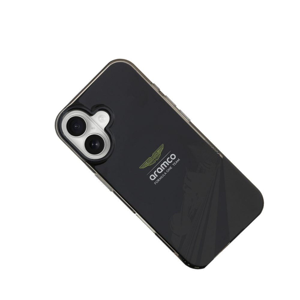ASTON MARTIN-Aramco F1-Magsafe IPhone 16 Black Case