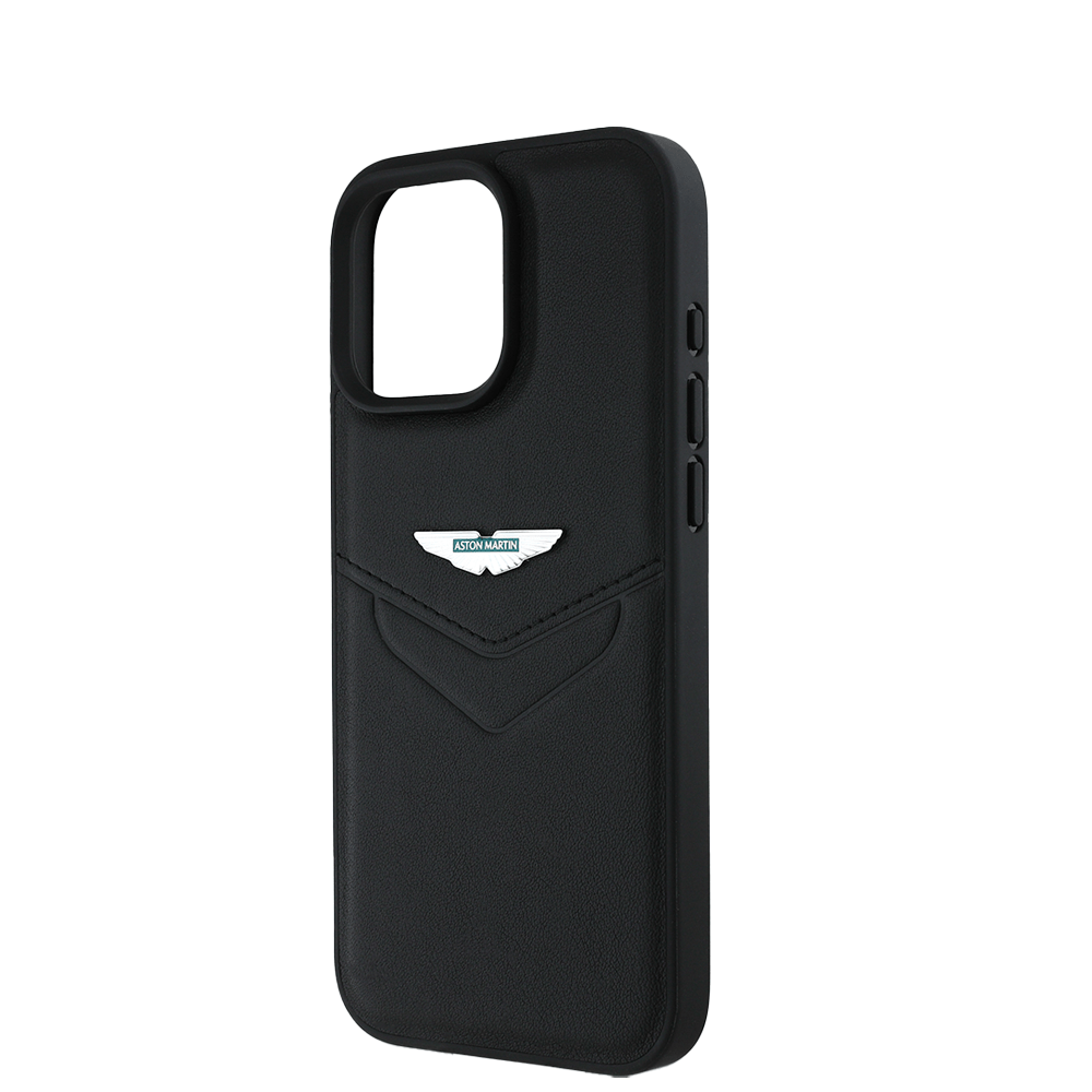 ASTON MARTIN-Aramco F1-Magsafe IPhone 16 Pro Black Case