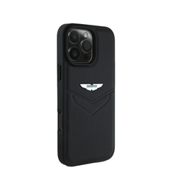 ASTON MARTIN-Aramco F1-Magsafe IPhone 16 Pro Black Case