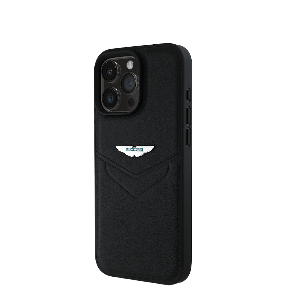 ASTON MARTIN-Aramco F1-Magsafe IPhone 16 Pro Black Case