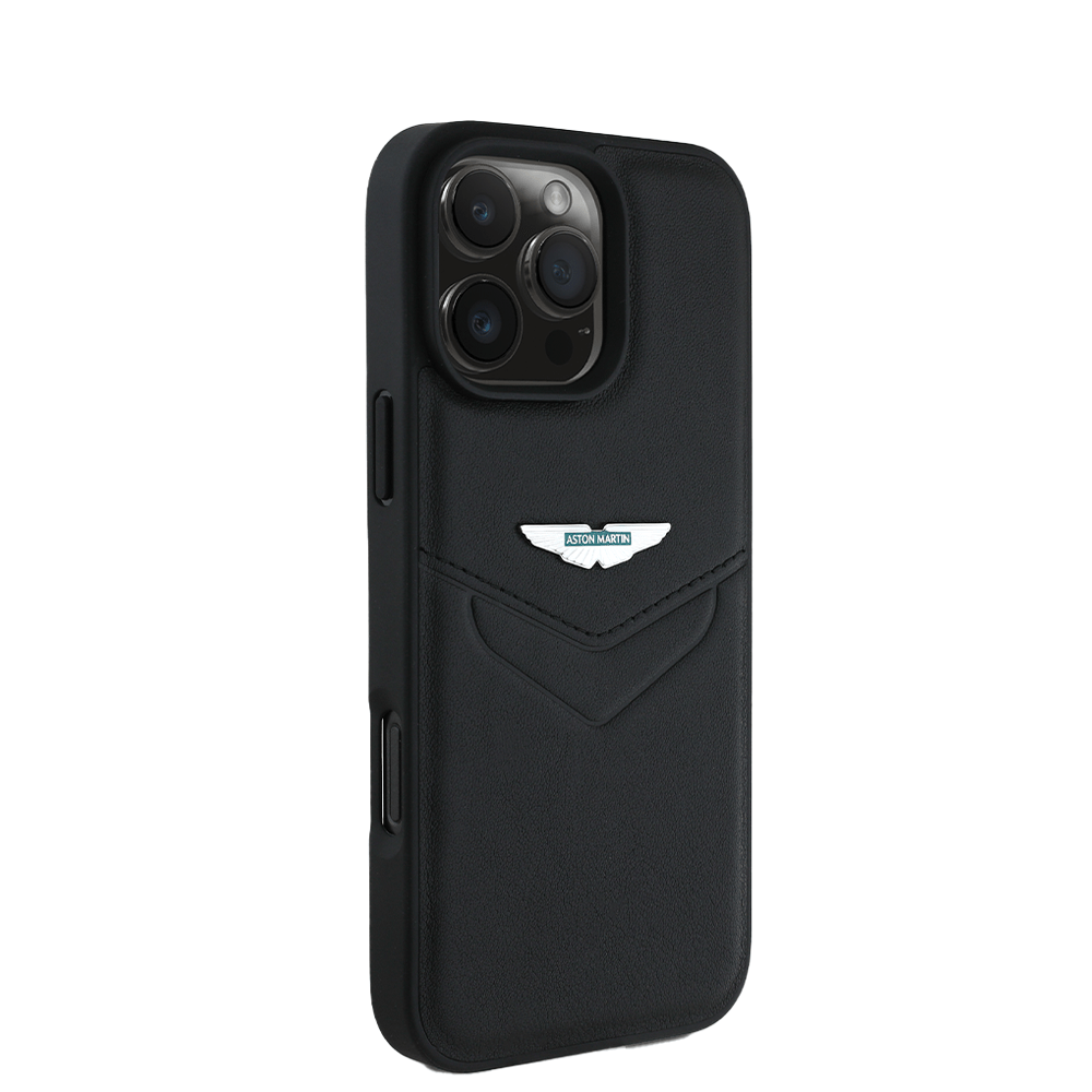 ASTON MARTIN-Aramco F1-Magsafe IPhone 16 Pro Max Black Case