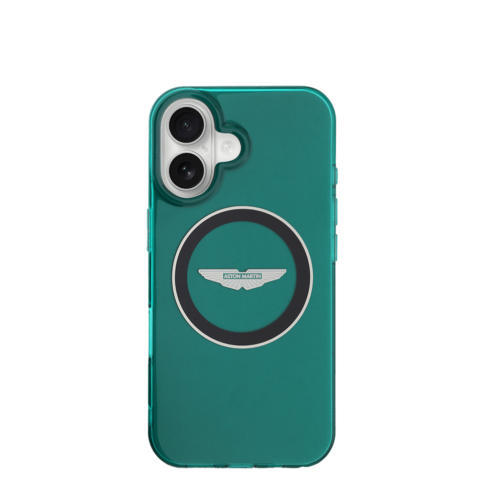 ASTON MARTIN-Magsafe IPhone 16 Green IML Case
