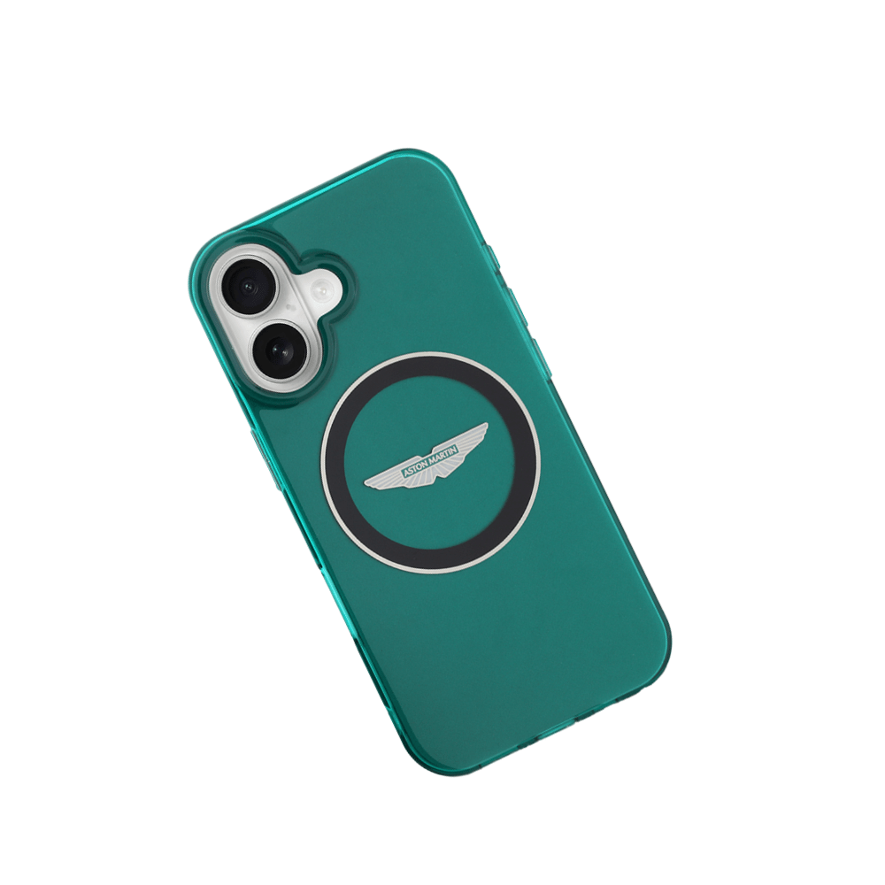 ASTON MARTIN-Magsafe IPhone 16 Green IML Case