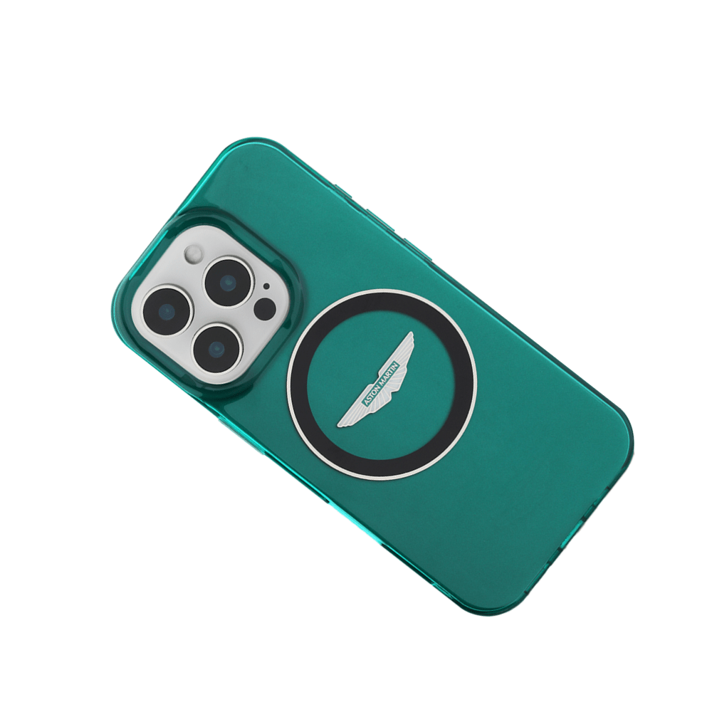 ASTON MARTIN-Magsafe IPhone 16 Pro Green IML Case