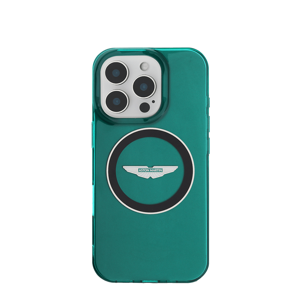 ASTON MARTIN-Magsafe IPhone 16 Pro Green IML Case