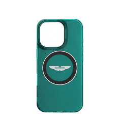 ASTON MARTIN-Magsafe IPhone 16 Pro Max Green IML Case