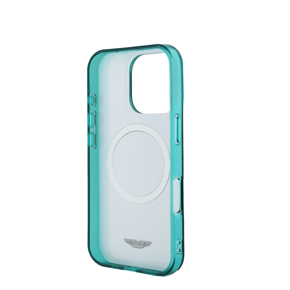 ASTON MARTIN-Magsafe IPhone 16 Pro Max Green IML Case