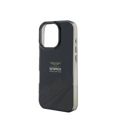 Aston Martin Aramco F1 MagSafe iPhone 16 Pro Max Black Case