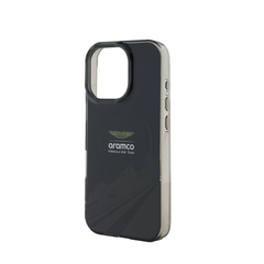 Aston Martin Aramco F1 MagSafe iPhone 16 Pro Max Black Case