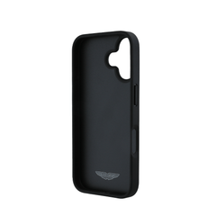 Aston Martin Aramco F1 MagSafe iPhone 16 Black Case