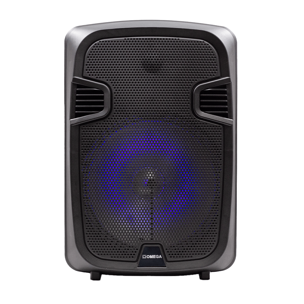 Omega 12" Battery-Powered Outdoor Karaoke Speaker X-AE12