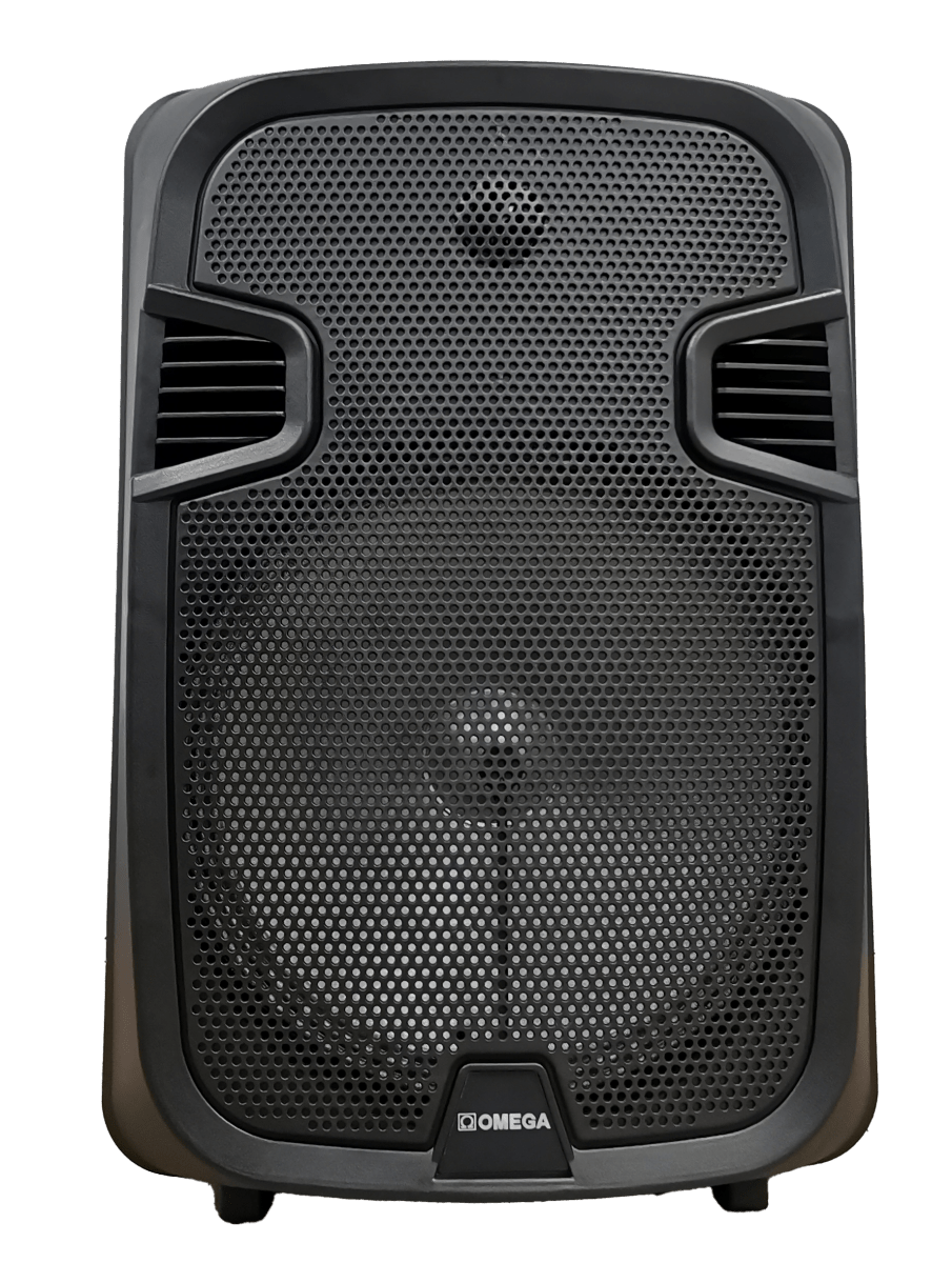 Omega 12" Battery-Powered Outdoor Karaoke Speaker X-AE12