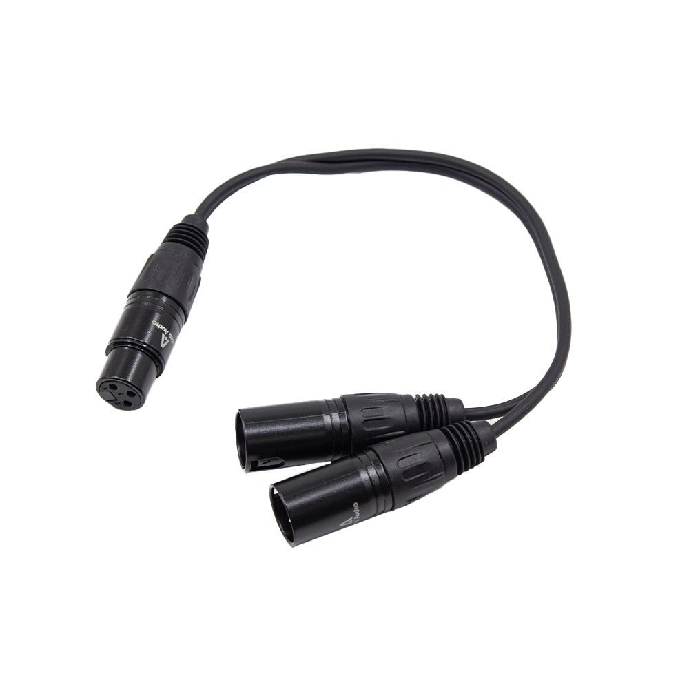 Astro Audio XLR Female To 2x XLR Male 0.3m TX009+2*TX010/0.3M