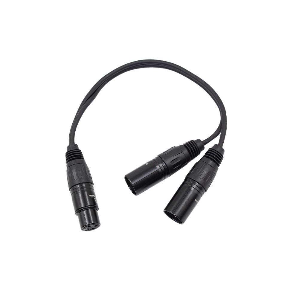 Astro Audio XLR Female To 2x XLR Male 0.3m TX009+2*TX010/0.3M