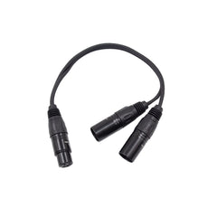 Astro Audio XLR Female To 2x XLR Male 0.3m TX009+2*TX010/0.3M