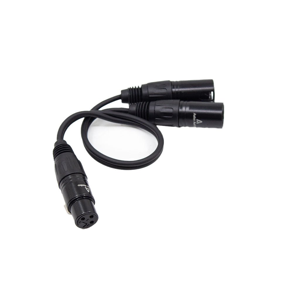 Astro Audio XLR Female To 2x XLR Male 0.3m TX009+2*TX010/0.3M