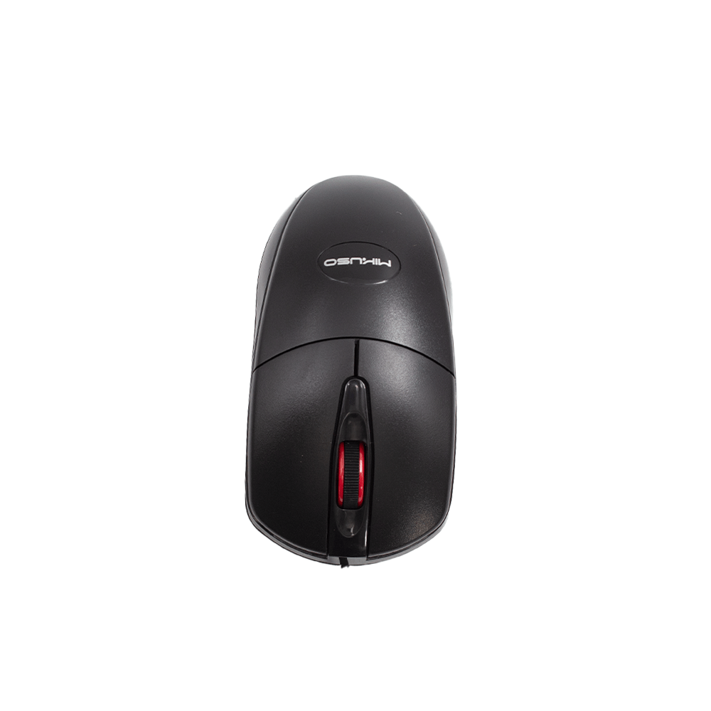 Mikuso Wired Mouse 3 Buttons + 1 Wheel MOS-384U BK