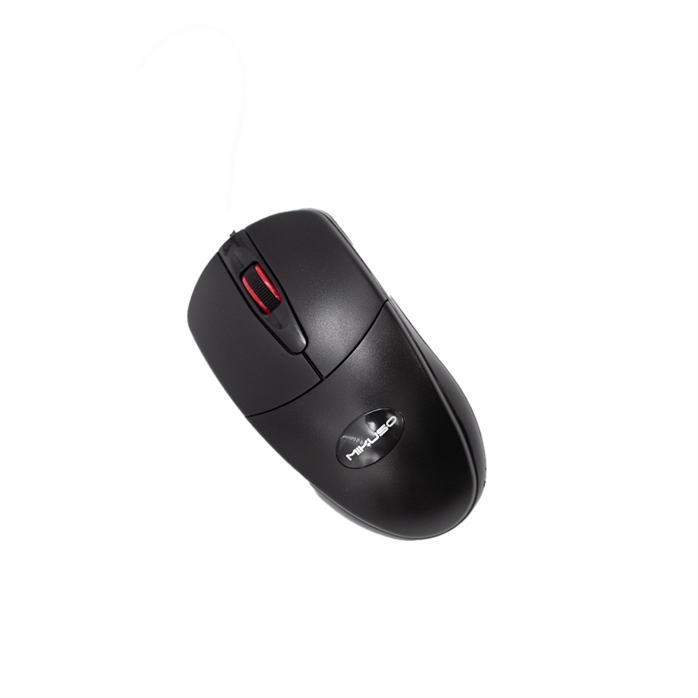 Mikuso Wired Mouse 3 Buttons + 1 Wheel MOS-384U BK