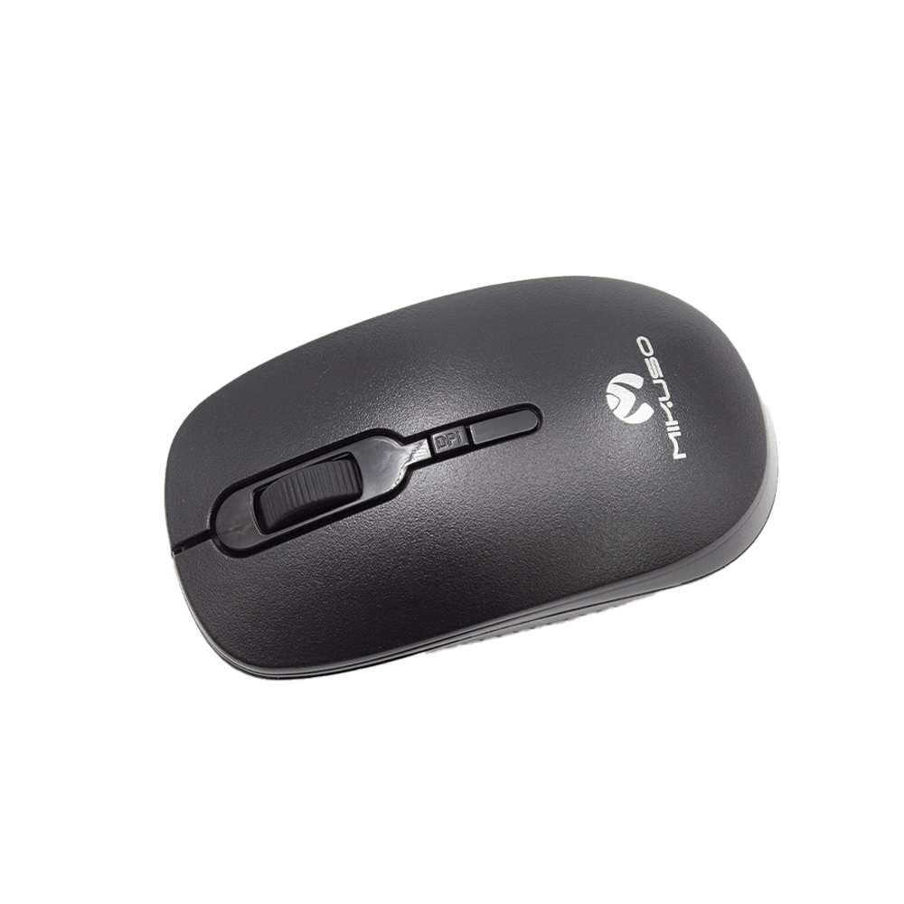 Mikuso 4 Buttons + 1 Wheel Wireless Mouse MOS-W085 BK