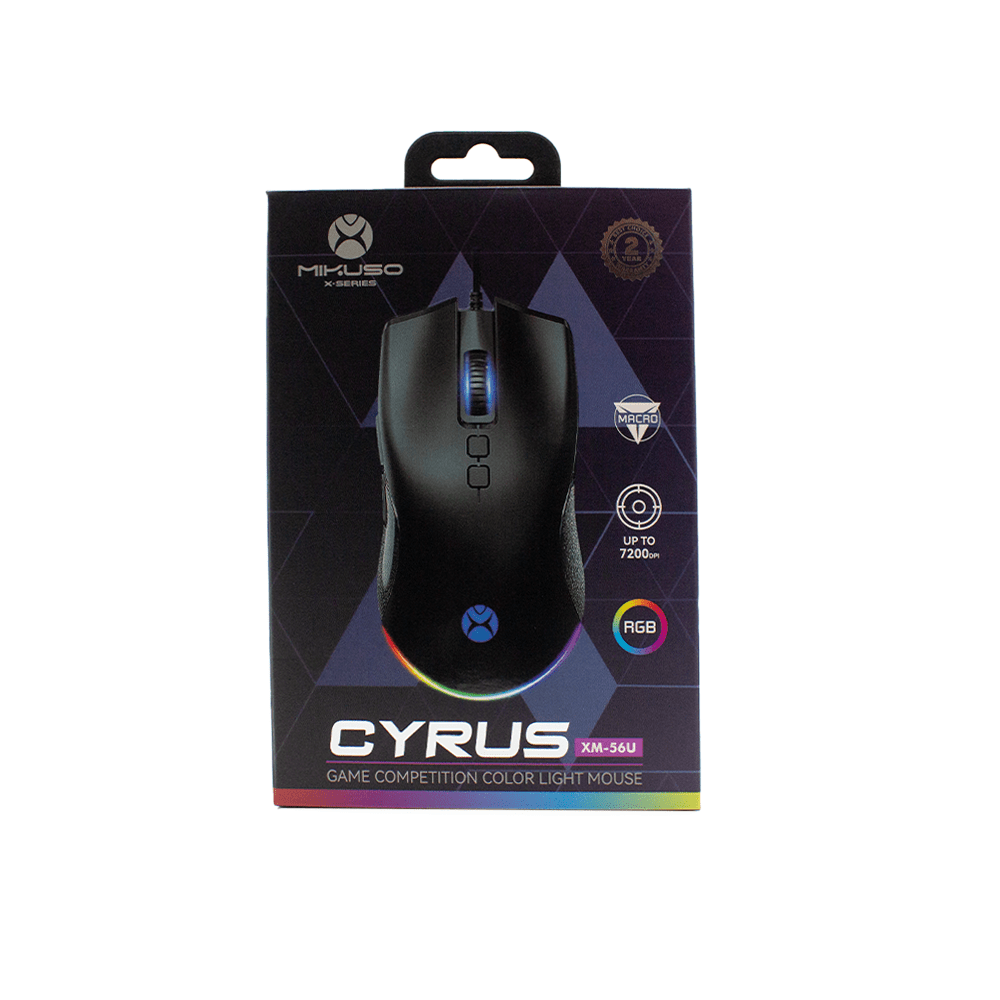 Mikuso Gaming Mouse MOS-X56 BK