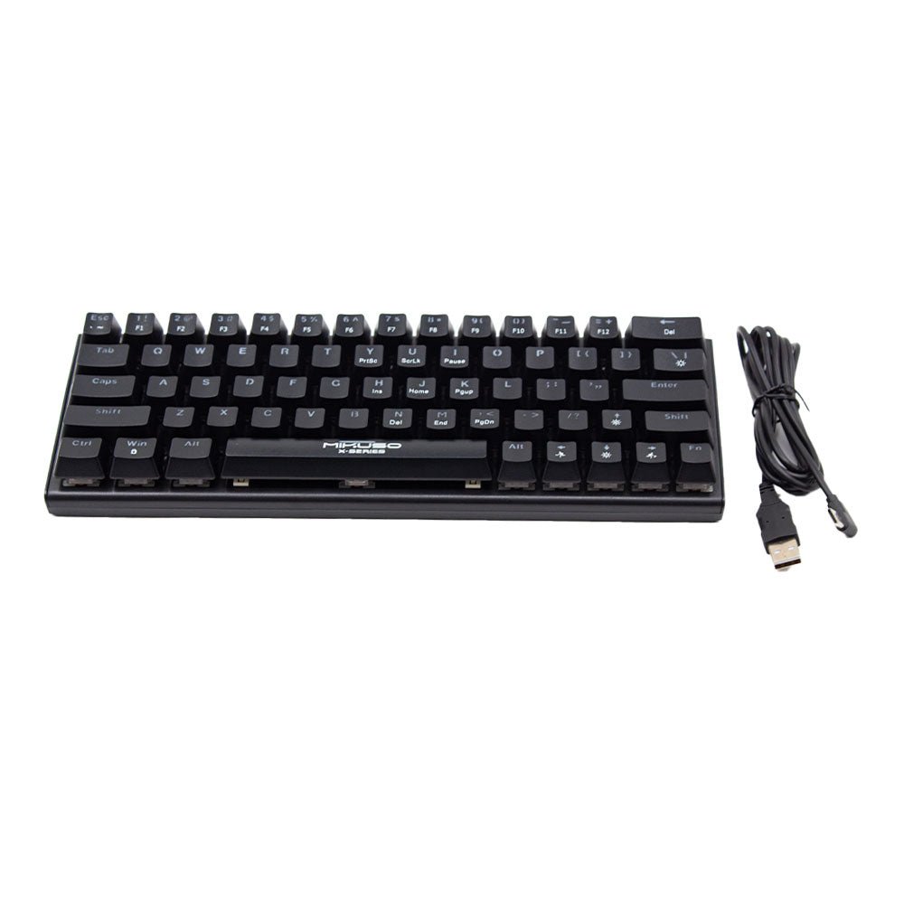 Mikuso Rainbow Backlight Keyboard XK-63 BK
