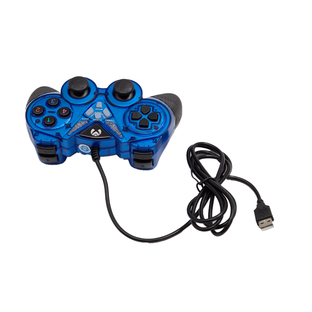 Mikuso Game Pad Double Shock Controller GP-USB013 BK/BL