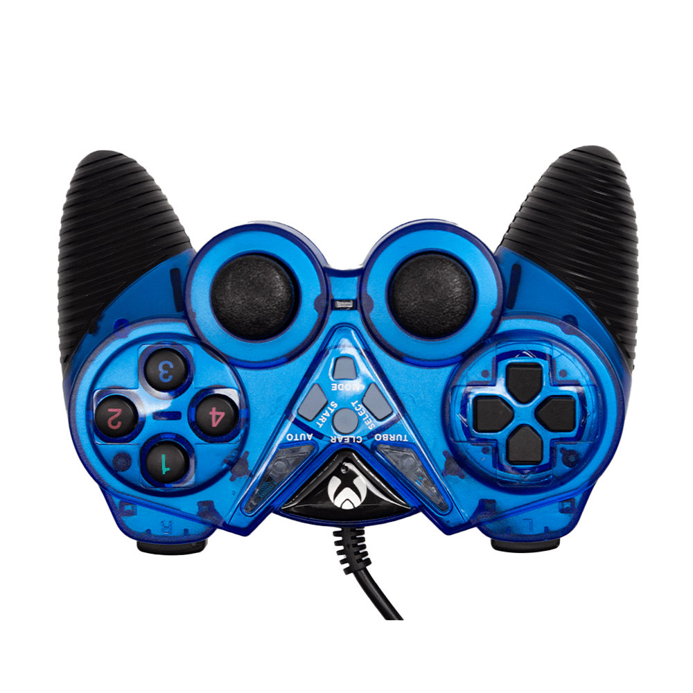 Mikuso Game Pad Double Shock Controller GP-USB013 BK/BL