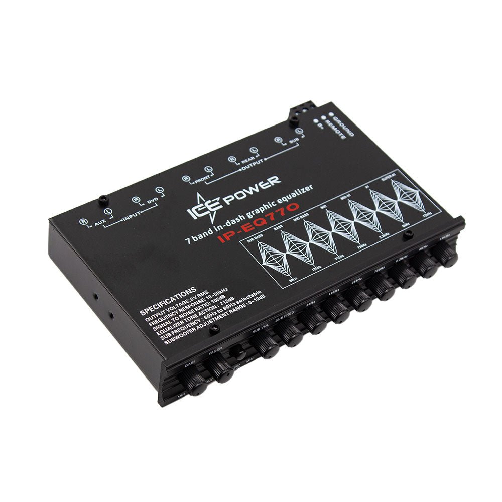 Ice Power 7 In-Dash Graphic Equalizer IP-EQ770