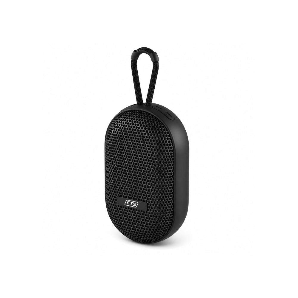 FTS Jivepod Clip-On Portable Bluetooth Speaker (80 W) – Black