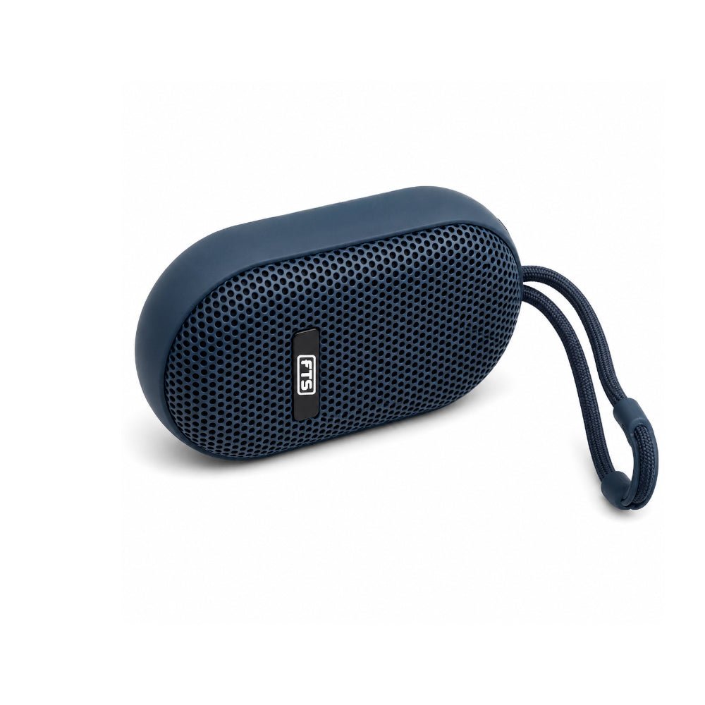 FTS Jivepod Clip-On Portable Bluetooth Speaker (80 W) – Blue