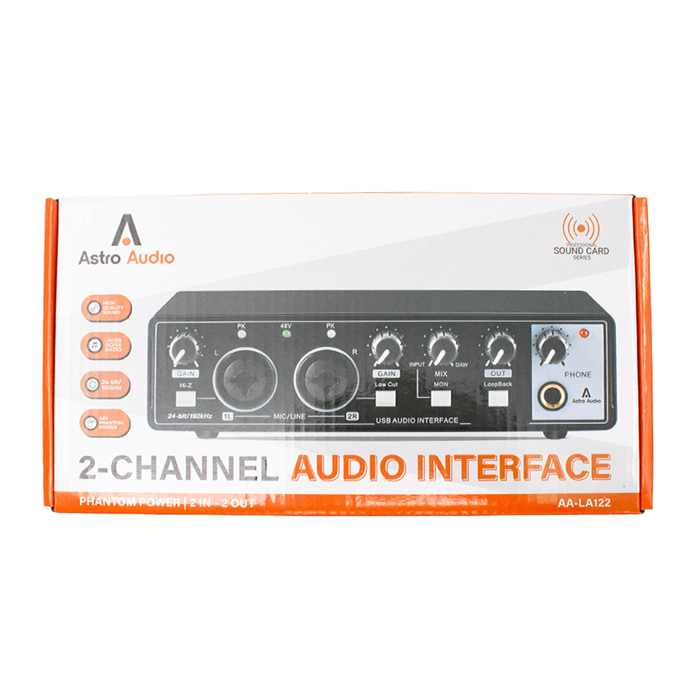 Astro Audio 2 Channel Audio Interface AA-LA122