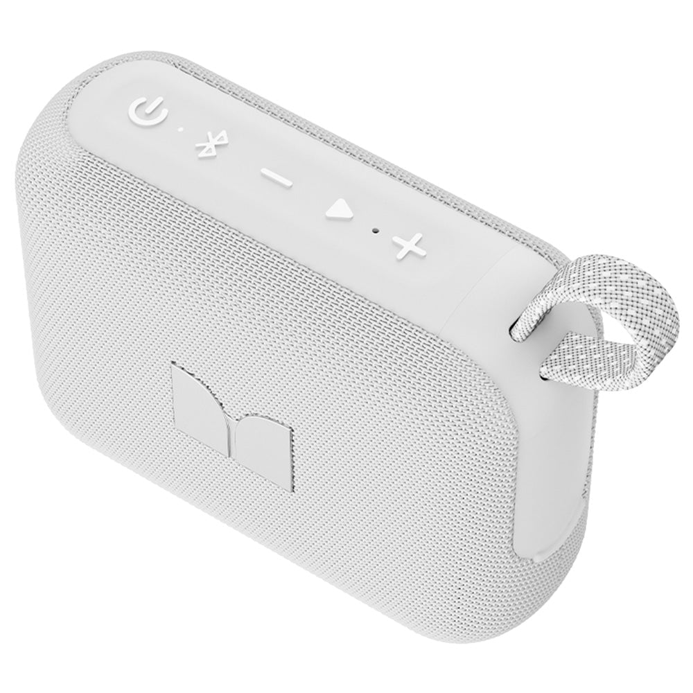 Monster Cube 1 IPX7 Waterproof Portable Bluetooth Speaker Grey D135GY