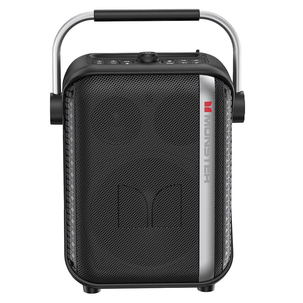 Monster Traveler Mini Portable Bluetooth Speaker Black M184BK