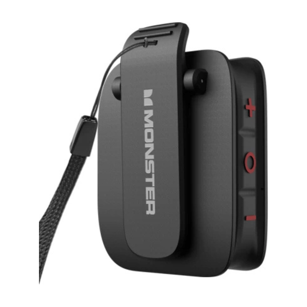 Monster Blaster Micro Clip-on Bluetooth Speaker D127BK