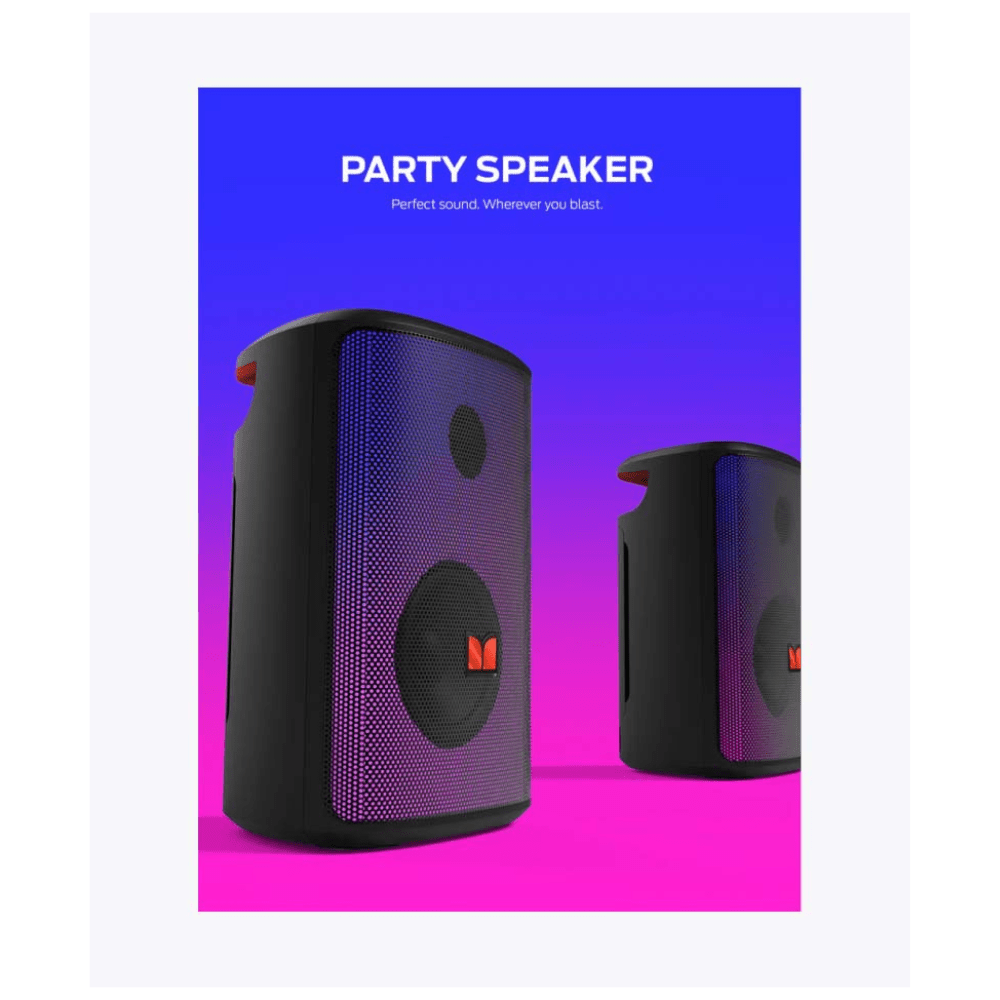Monster Sparkle M172BK Portable Bluetooth Speaker | Fastrak