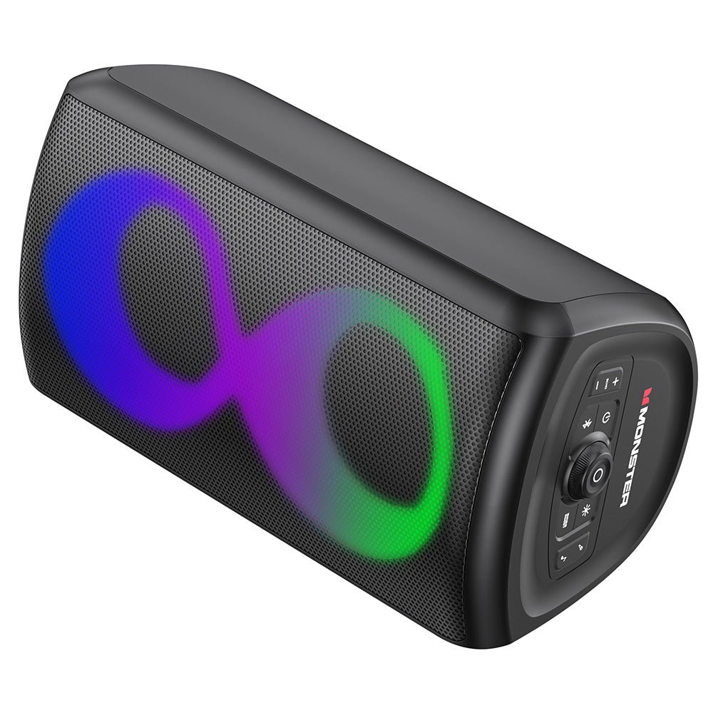 Monster Cycle Portable Bluetooth Speaker Black M175BK