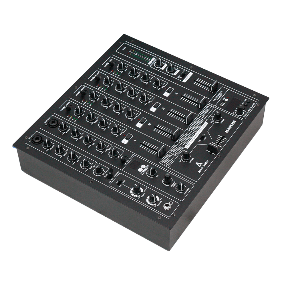 Astro Audio 5-Channel DJ Mixer DJFX-750