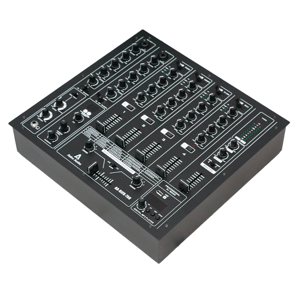 Astro Audio 5-Channel DJ Mixer DJFX-750
