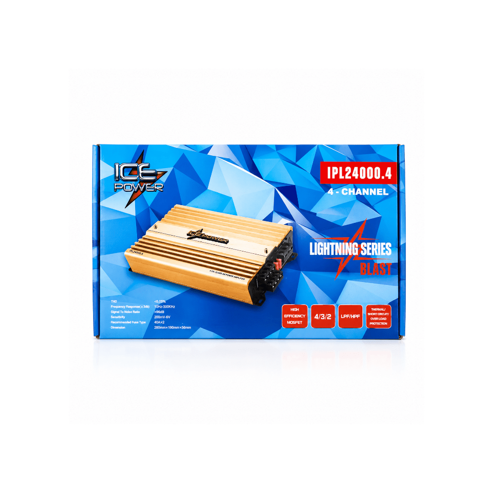 Ice Power 4 Channel Amplifier IPL-24000.4