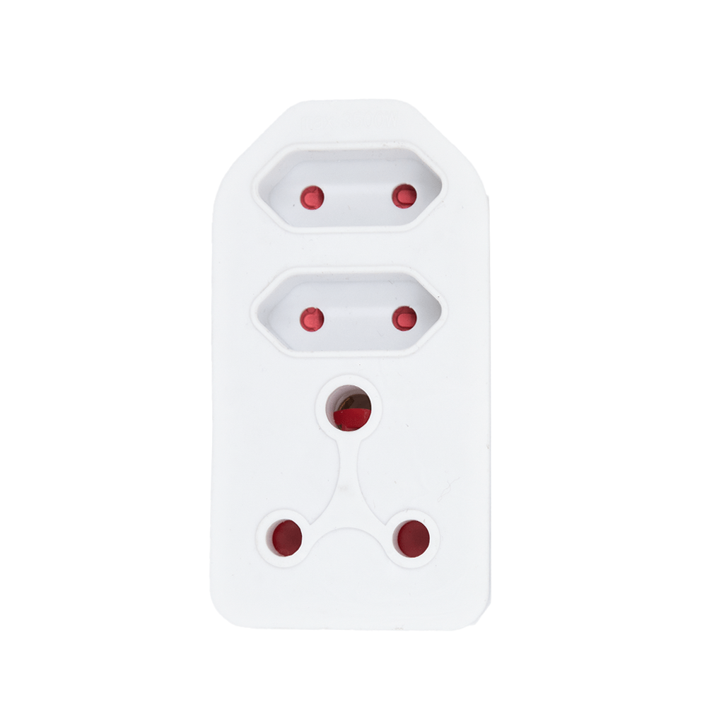 Novo 3-Way Adapter White WH
