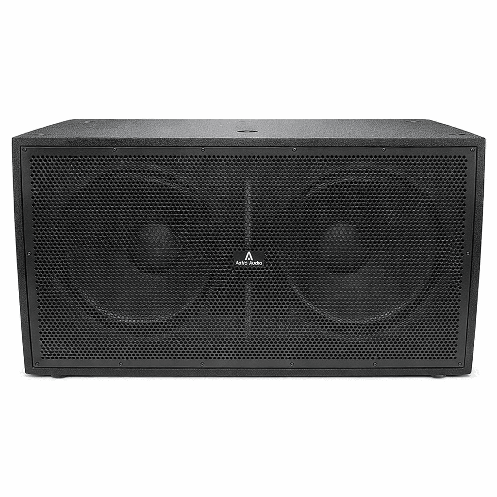 Astro Audio 18" 2X  Bass Bin 1000W AA-Pro218B