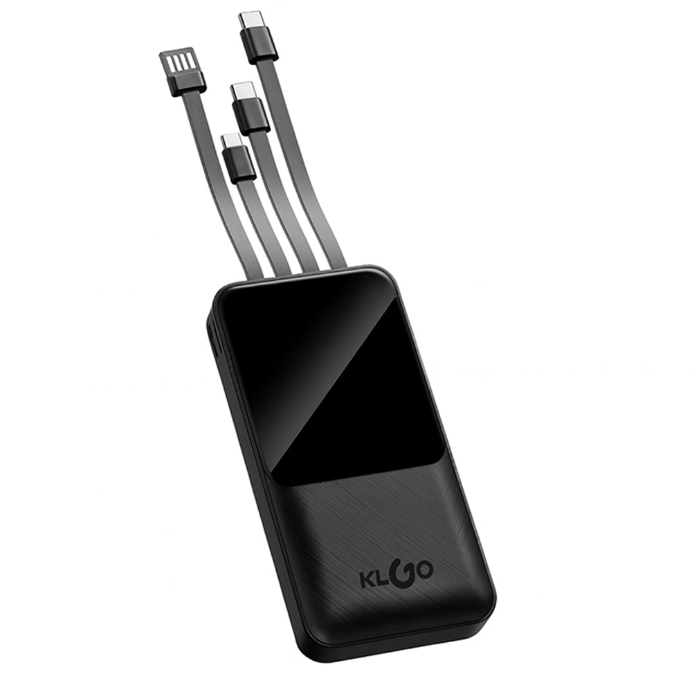 Klgo 10000Mah 4in1 Power Bank Black KP-28 BK