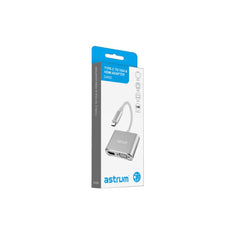 Astrum Type-C To VGA HDMI Adapter DA660