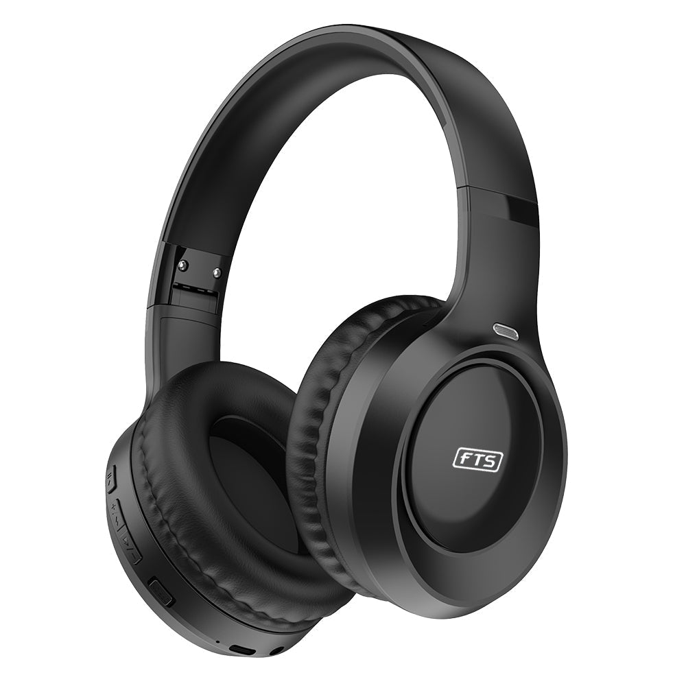 FTS Bluetooth Headphone Black FTS-T06 BK