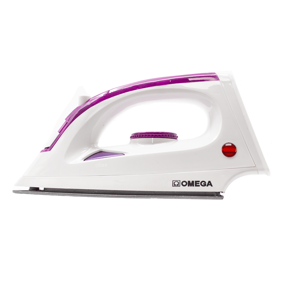 Omega Dry Steam Iron Purple + White TS-12C6