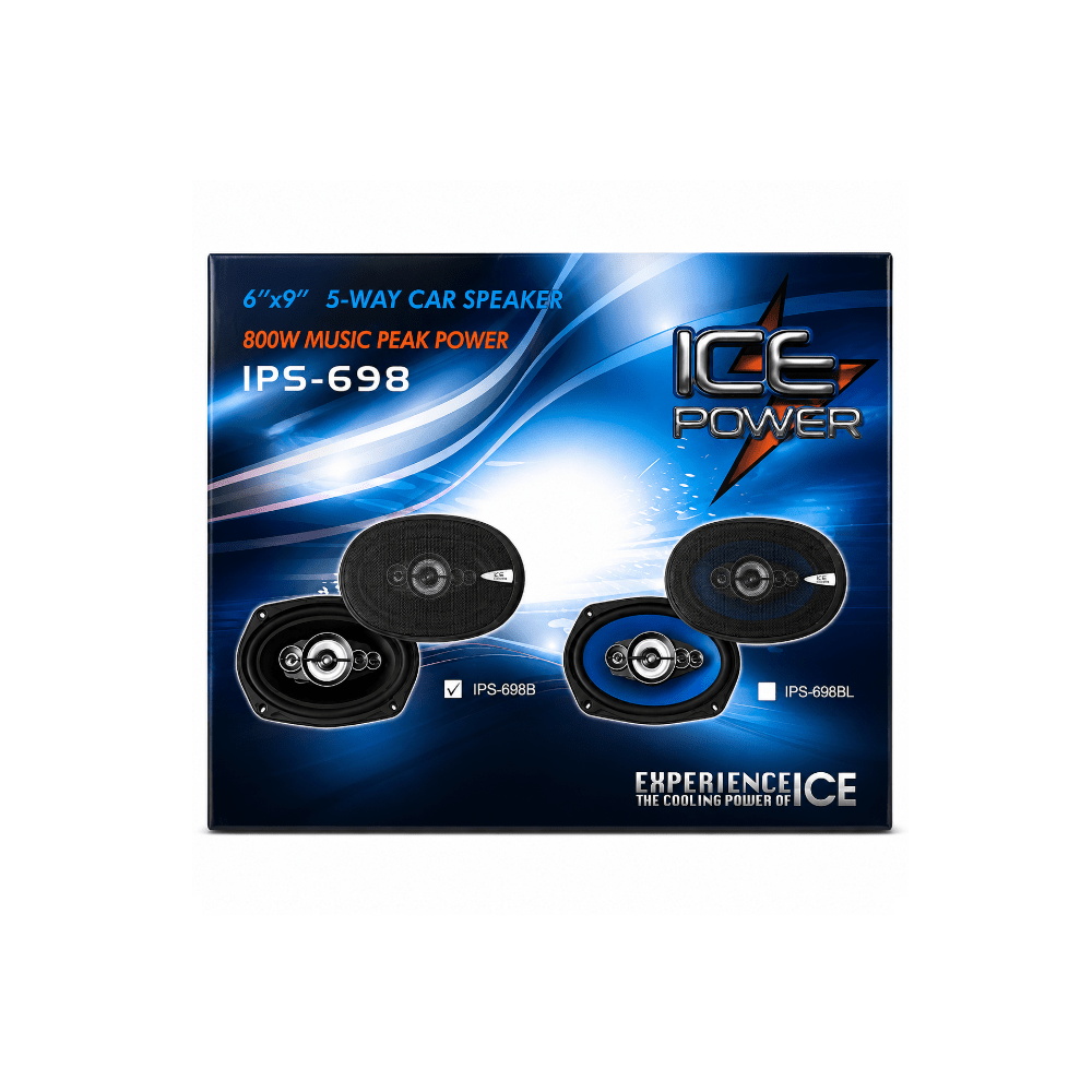 Ice Power 6X9 5-Way Speaker 800W IPS-698