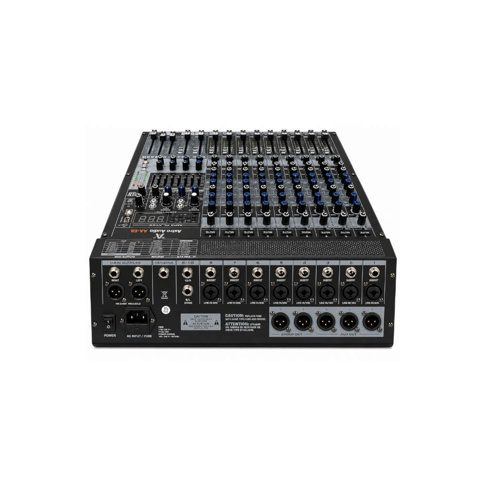 Astro Audio 8CH Desktop Mixer With USB AA-E8